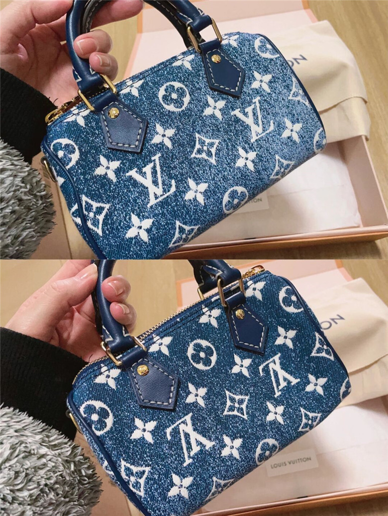 LV M81168 丹宁nano speedy 中国限定