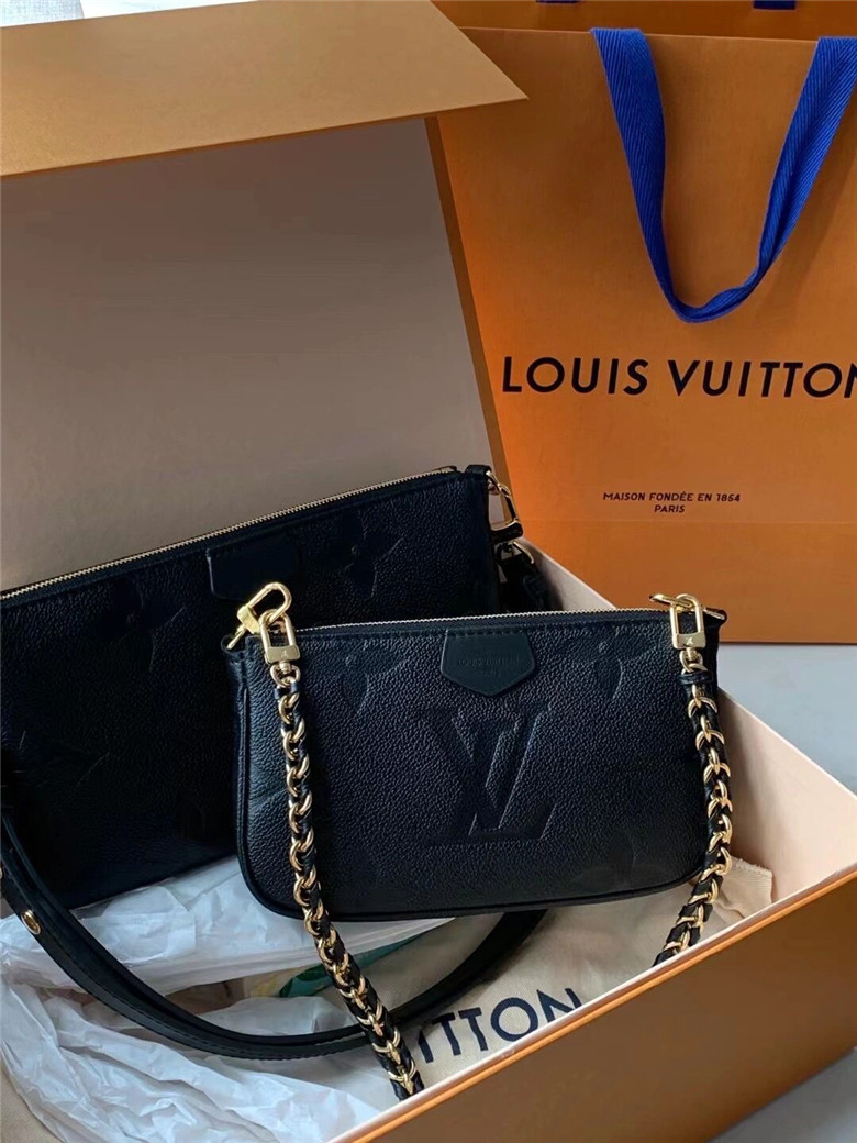  LV M80399 MULTI POCHETTE ACCESSOIRES 新款四合一|隐藏情侣包，8种背法可甜可飒
