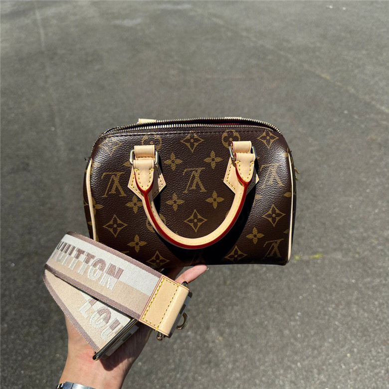 LV M46222 Speedy20 新款棕色肩带