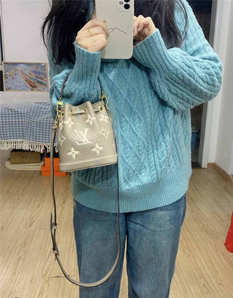 LV nano大象灰小水桶