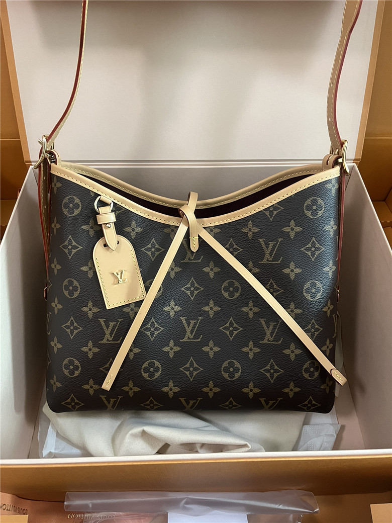 LV M46203 CARRYALL 小号手袋上岸开箱