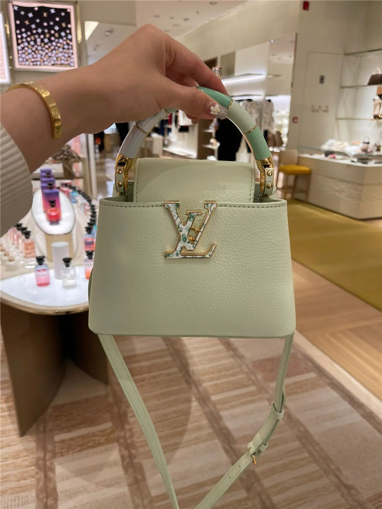 LV capucines 23新款限定薄荷绿