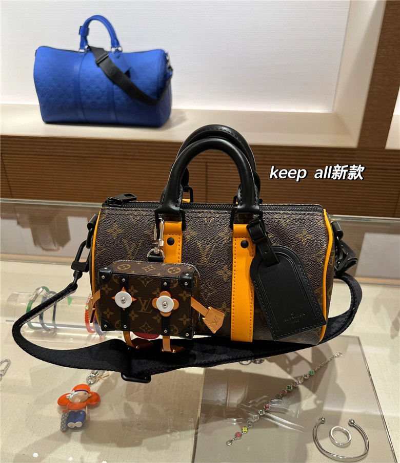 LV keepall新款&白敬亭小挂饰，美！