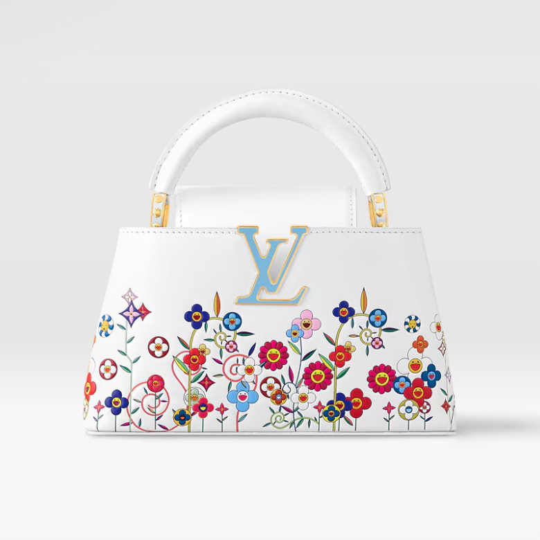 LV M13246 LVxTM CAPUCINES EAST WEST 迷你手袋