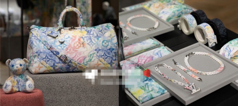 LV彩色蜡笔涂鸦系列  LV彩色蜡笔涂鸦系列